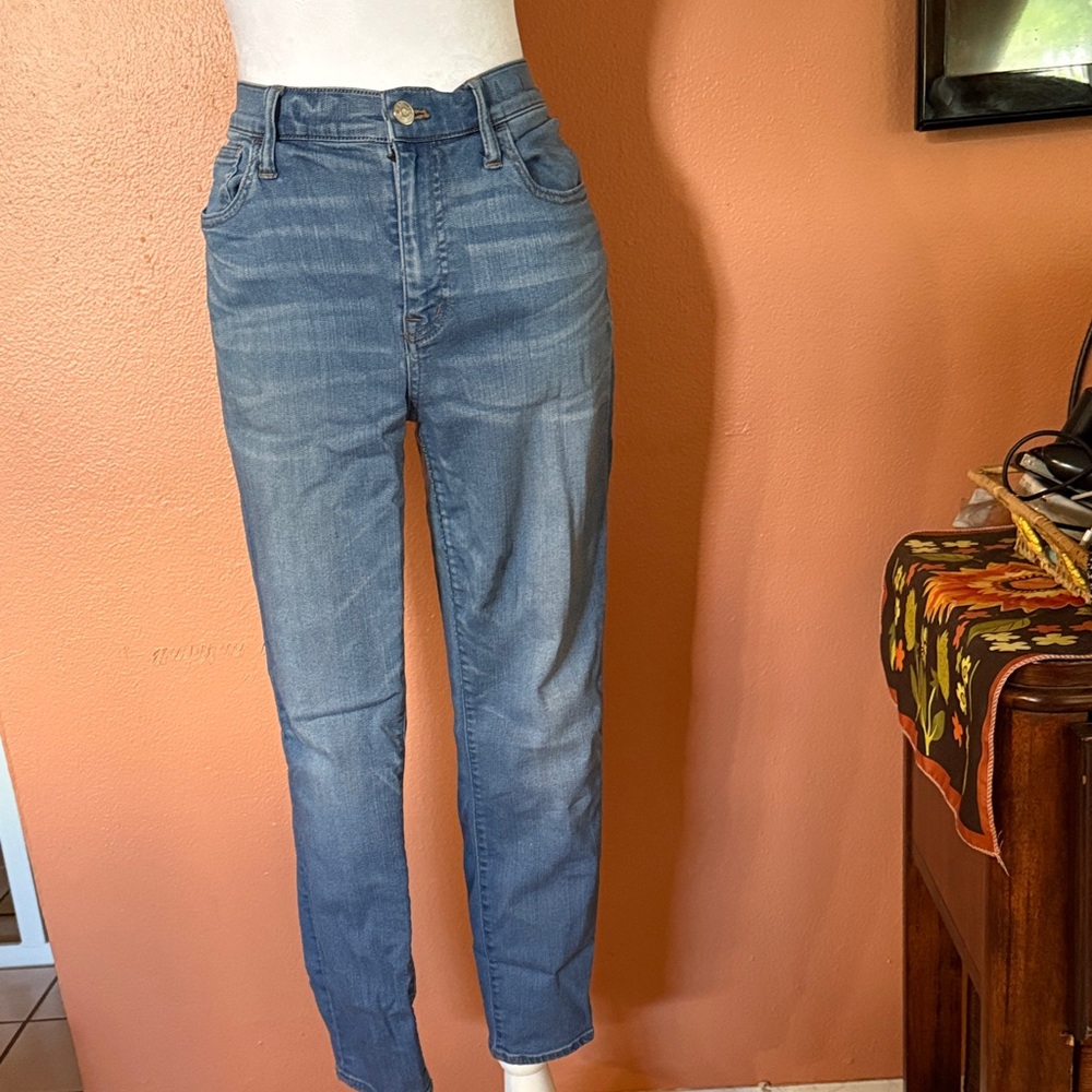 Madewell Women's Straight Leg Blue Jeans